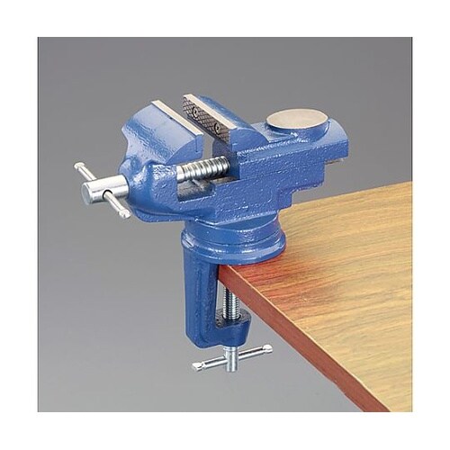 60mm ベンチバイス(回転台/クランプ