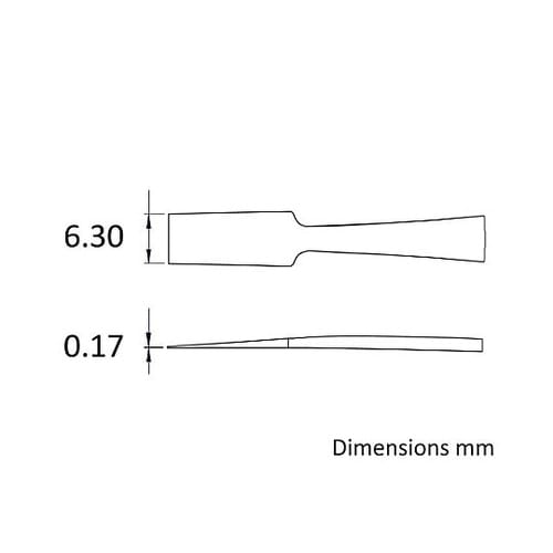 6.3x121mm/34A 超精密ピンセ