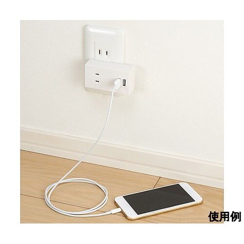 AC100V/14A タップ(USBポー