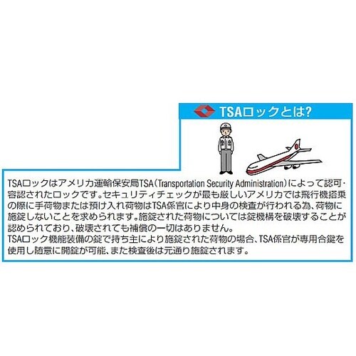 31mm ダイヤル錠(アメリカ税関認定)