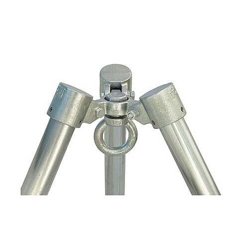 48.6mm 単管・足場パイプ専用三脚ヘ