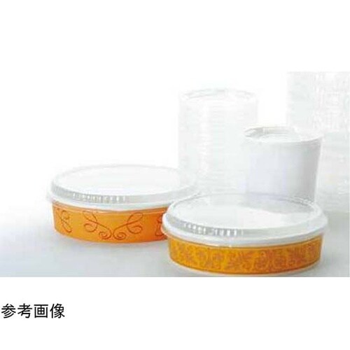 耐熱性紙容器用リッド 透明PPドーム蓋(