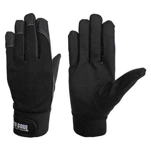 合成皮革甲メリMG タッチパネル対応手袋