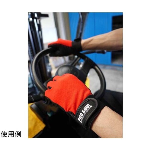 合成皮革甲メリMG タッチパネル対応手袋