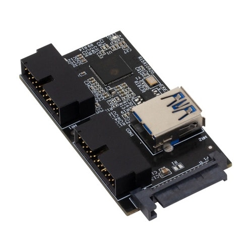 USB3.0ヘッダー 2分配ハブ HUB