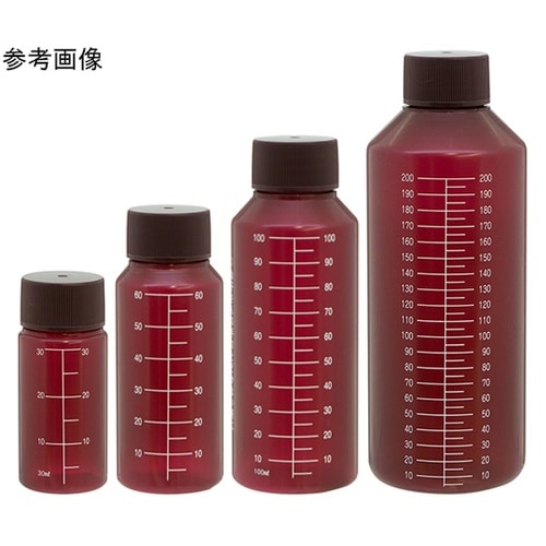 NK茶投薬瓶 100mL 白色目盛 ノー