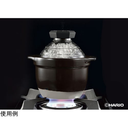 フタがガラスのご飯釜 1ー2合 GNR−