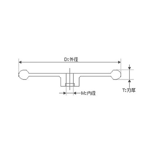 φ90x10mm/M10 ダイヤモンドカ