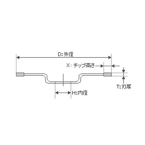 φ105x0.9x20.0mm ダイヤモ