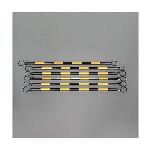 2.0m ガードバー(黄/黒−6本/自立