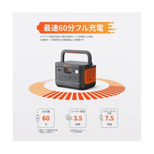ポータブル電源 600Plus JE−6