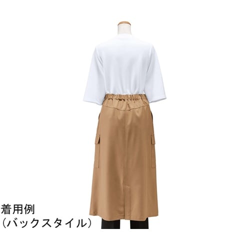 女性用エプロンスカート キャメル L 2