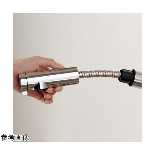 シングルレバー混合栓 ダークシルバー 1