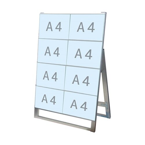 カードケーススタンド看板 A4横8片面