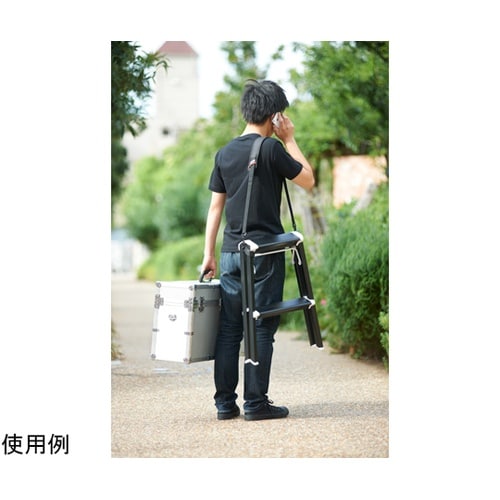 現場で使える踏台 ブラック 0.56m