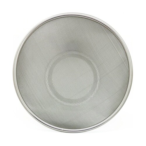 18−8ステンレスボール用ざる 25cm