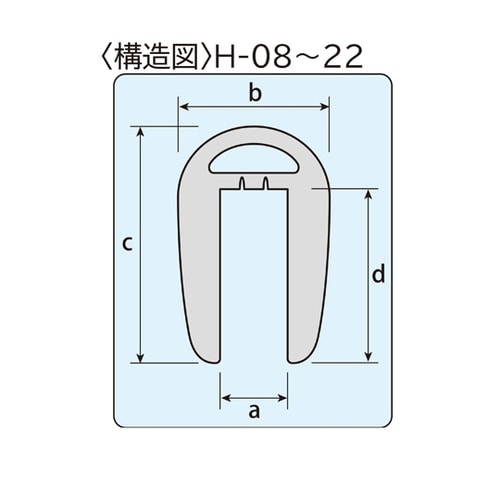 H鋼エッジカバー レモンイエロー 長さ1