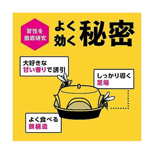 ハチの巣コロリ スズメバチ用駆除エサ剤