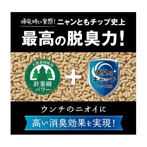 ニャンとも清潔トイレ 脱臭・抗菌チップ