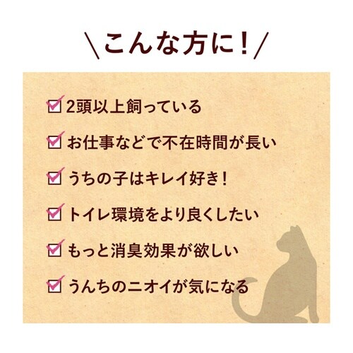 ニャンとも清潔トイレ 脱臭・抗菌チップ