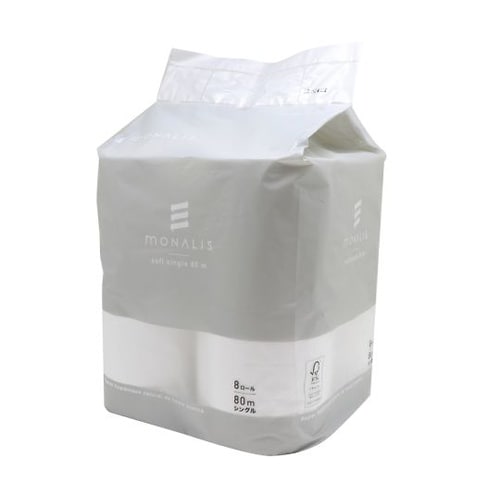 モナリス トイレットペーパー 80mシン