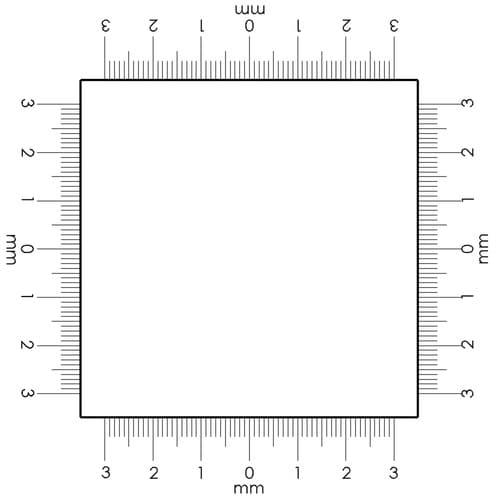 デスク型 ファインルーペ 15x (目盛