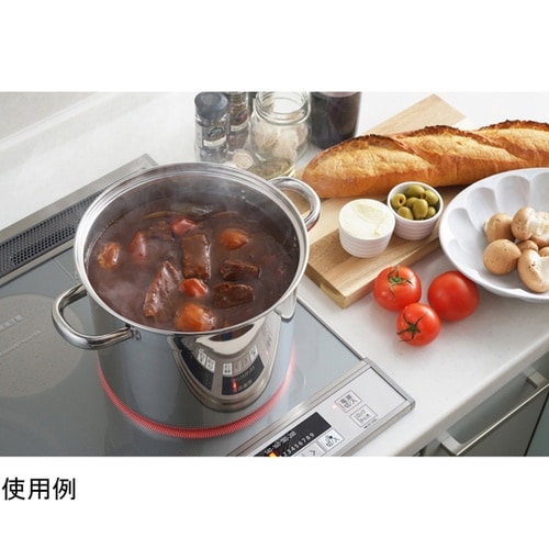 トスカーナパスタポットガラスフタ付22c