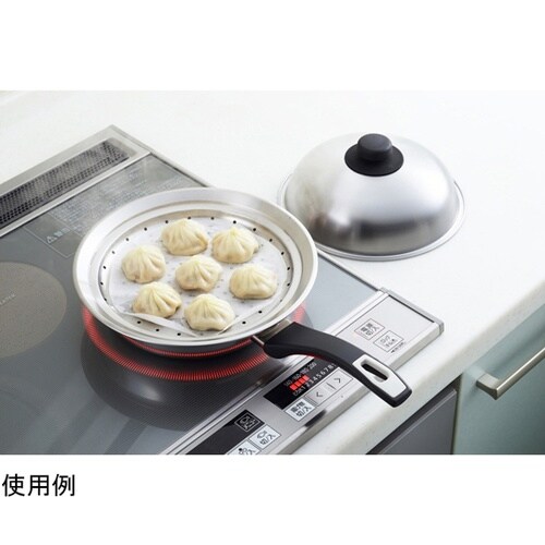 フライパン蒸プレート フタ付20−22c