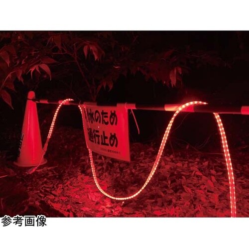 LEDロープライト 増設用 赤 20m