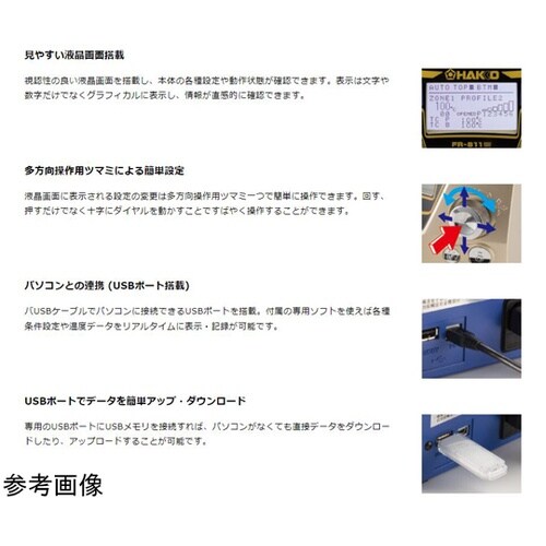熱風式部品除去器 FR−811 100V