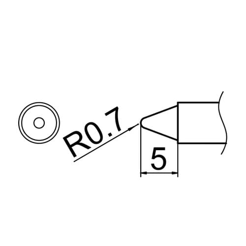 こて先 0.7B型 T12シリーズ