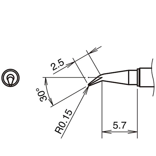 こて先 J型 350℃ T38シリーズ