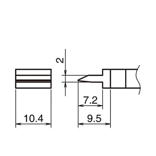 こて先 スパチュラ 10.4 T39シリ