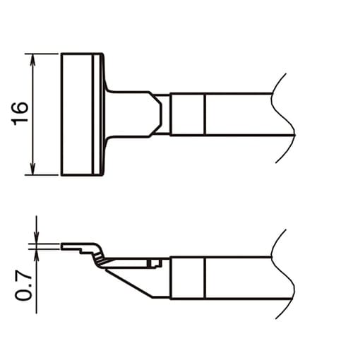 こて先 SOP 16L型 T51シリーズ