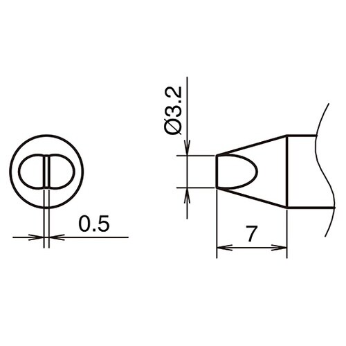 こて先 3.2D型 T53シリーズ