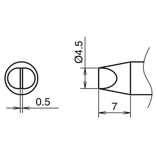 こて先 4.5D型 T53シリーズ