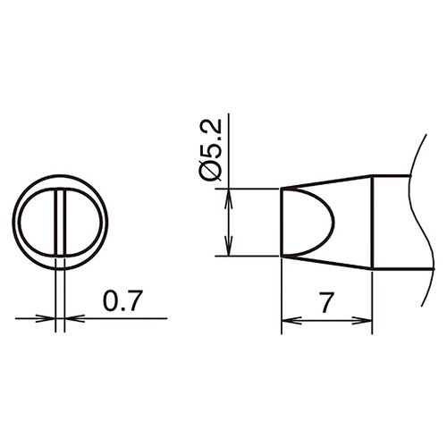 こて先 5.2D型 T53シリーズ