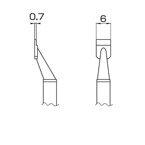 こて先 SOP 6L型 T8シリーズ