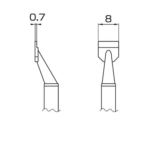 こて先 SOP 8L型 T8シリーズ