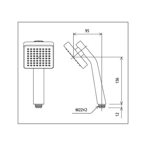 大容量シャワーヘッド ARB380