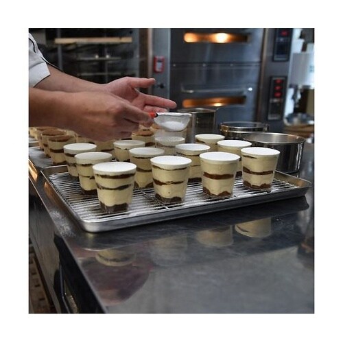 18−8 ケーキバット アミ 14吋 #