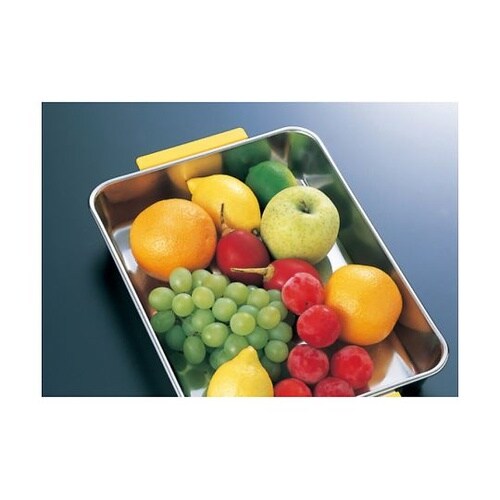 カラー取手付 角バット 21枚取・青 #