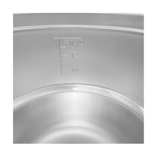 18−8 目盛付二重食缶 14L #14