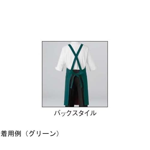 胸当て エプロン ネイビー L CA14