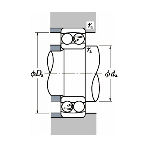 日本精工(NSK) 自動調心玉軸受 23