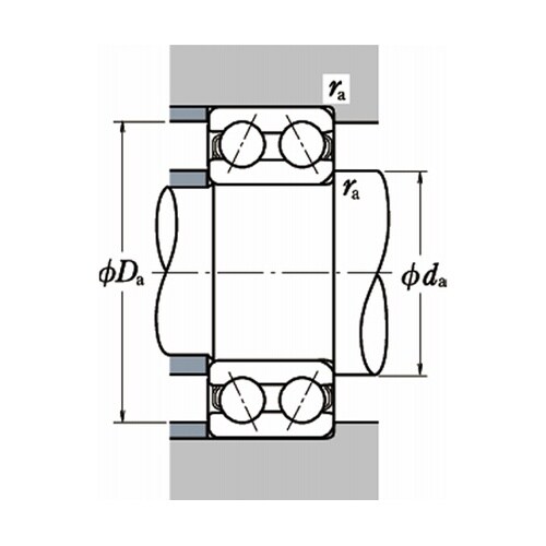 日本精工(NSK) 複列アンギュラ玉軸受