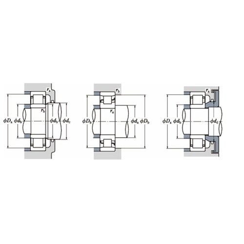 日本精工(NSK) 単列円筒ころ軸受 N