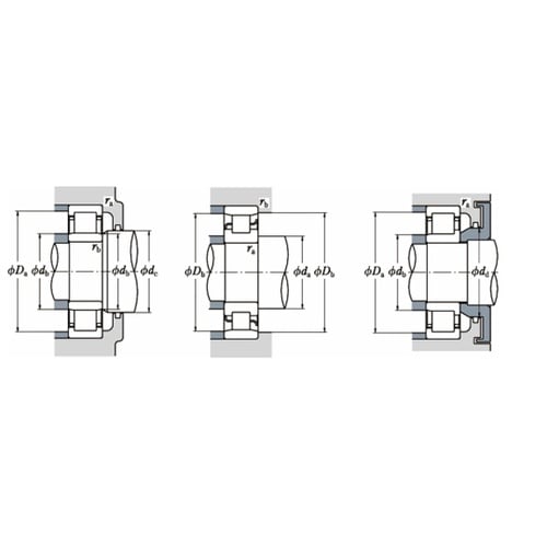 日本精工(NSK) 単列円筒ころ軸受 N