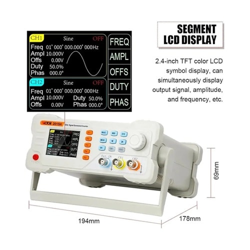ファンクションジェネレータ 40MHz