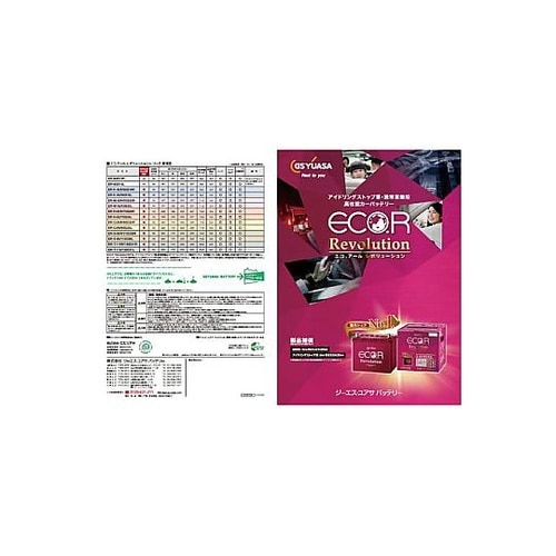 国産車バッテリー アイドリングストップ車